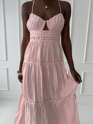 Fairy Tale Blushing Beauty Maxi Dress