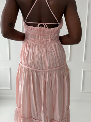 Fairy Tale Blushing Beauty Maxi Dress