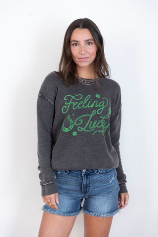 Feeling Lucky Mineral Sweatshirt