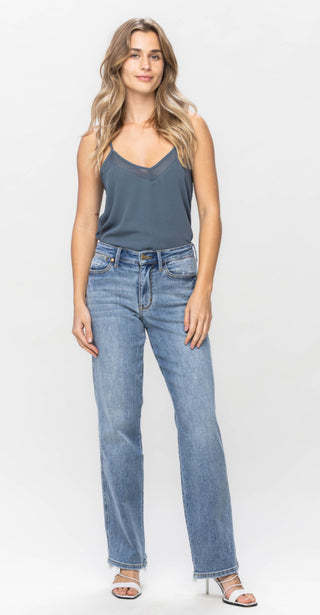 Judy Blue Mid-Rise Dad Jean