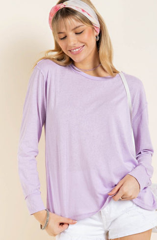 Cherish Long Sleeve Knit Top