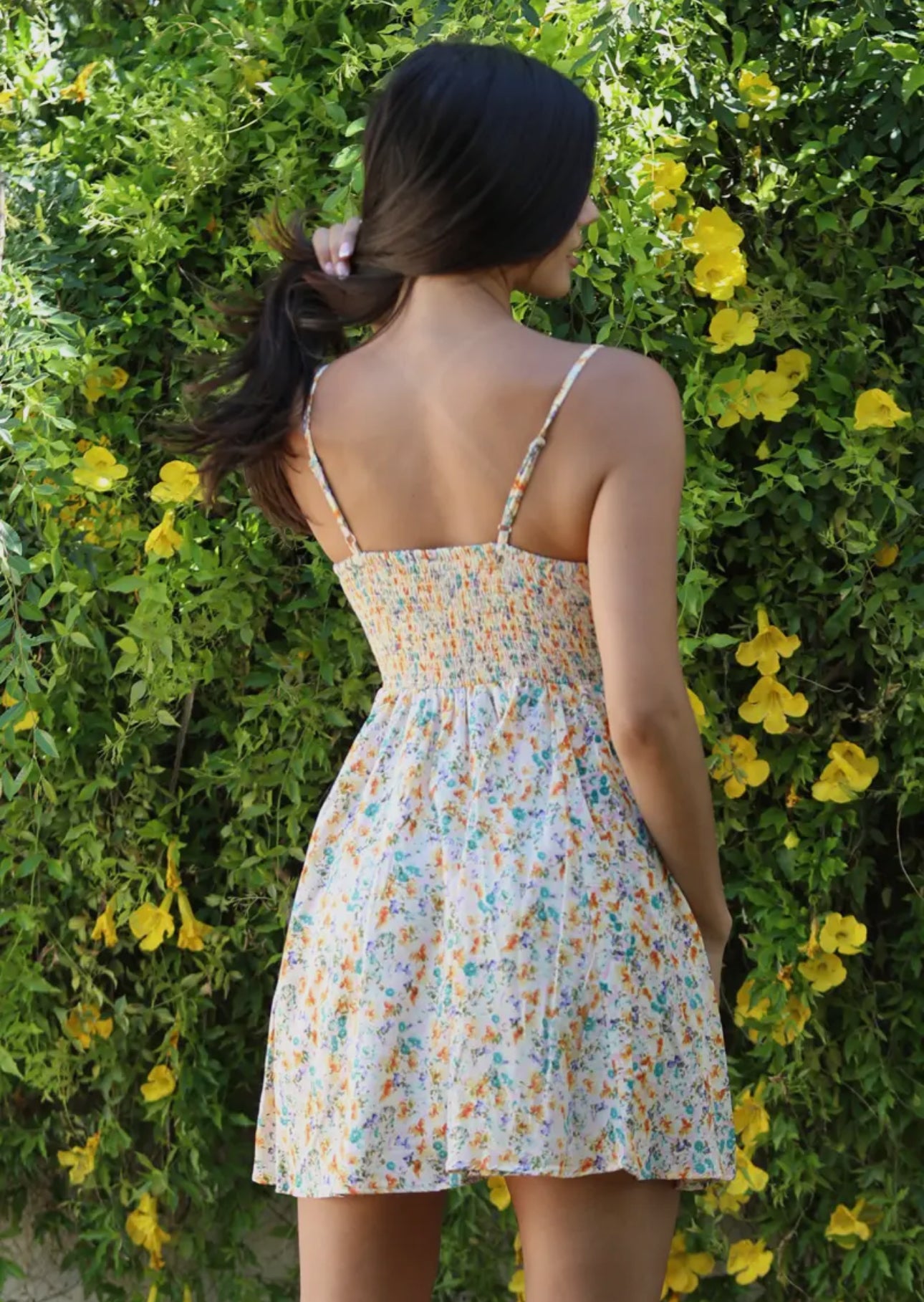 Garden Party Smocked Sundress