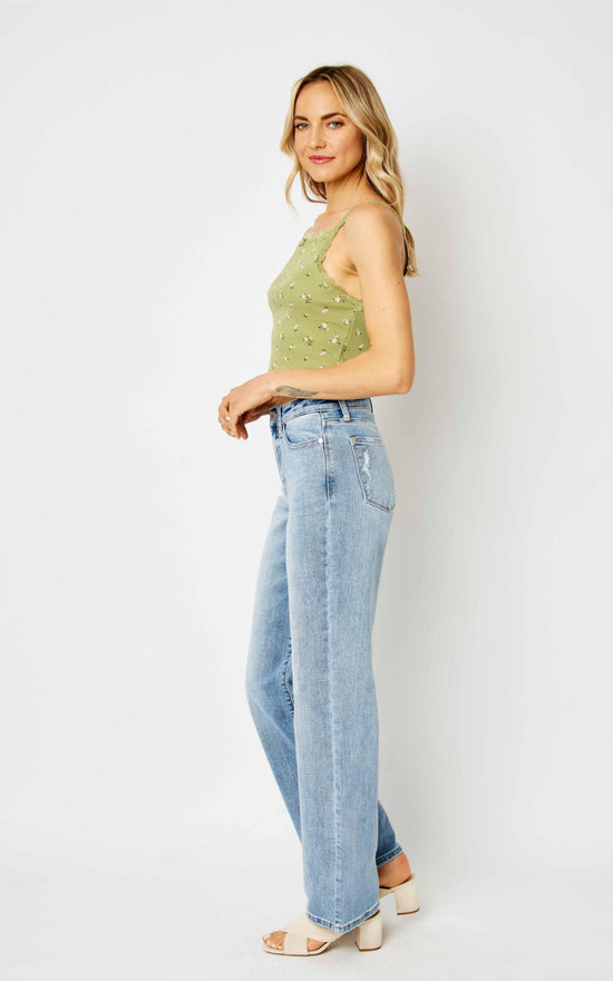 Judy Blue Lainey Straight Jeans