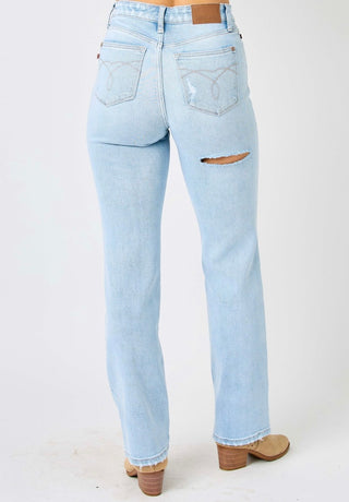 Judy Blue 90s Shania Straight Jeans