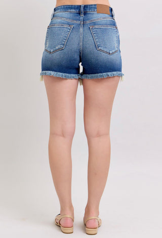 Iconic 2 Button Shorts by Judy Blue