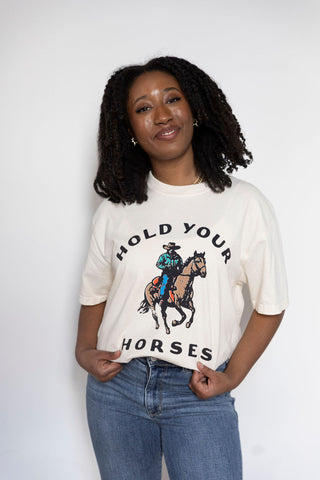 Hold Your Horses Oversize T-Shirt