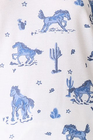 PJ Salvage Azul Wild Horses