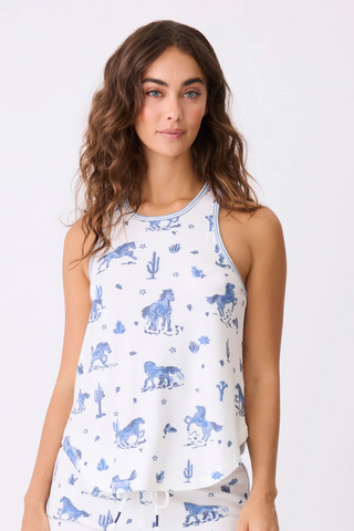 PJ Salvage Azul Wild Horses