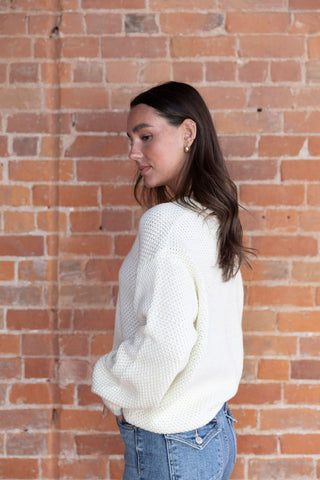 Partly Cloudy Oversized Sweater