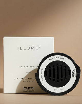 Pura winter white car fragrance by Illume