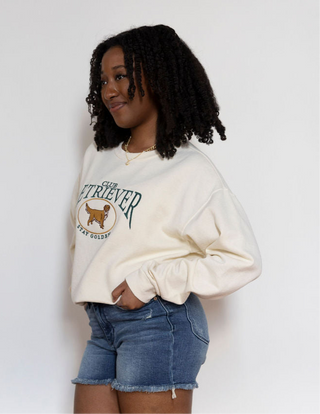 Stay Golden Retriever Crewneck Sweatshirt