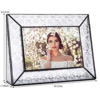 Vintage Glass Picture Frames: 8x10 Horizontal