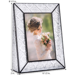 Vintage Glass Picture Frames: 8x10 Horizontal