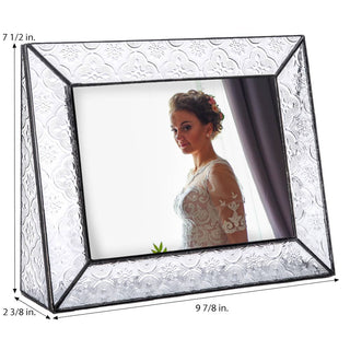 Vintage Glass Picture Frames: 8x10 Horizontal