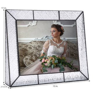 Vintage Glass Picture Frames: 8x10 Horizontal