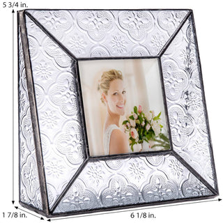 Vintage Glass Picture Frames: 8x10 Horizontal