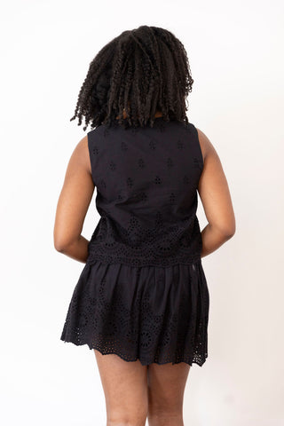 Witching Hour Eyelet Shorts