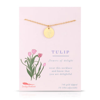 Botanical Gold Dipped Necklaxe