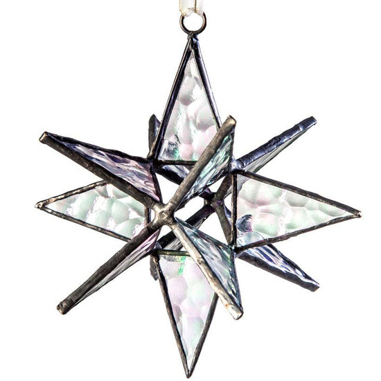 Moravian Star Stained Glass Sun Catcher