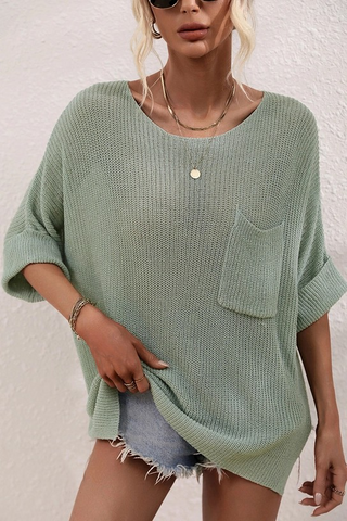 Dancin' in The Country Knit Pocket Sweater