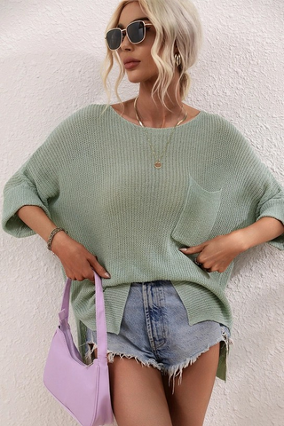 Dancin' in The Country Knit Pocket Sweater