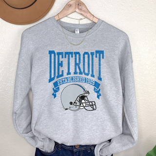 Cozy Vintage Detroit Lions Crewneck Sweatshirt