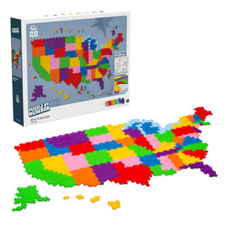 Puzzle By Number - 1400 pc Map of the United States