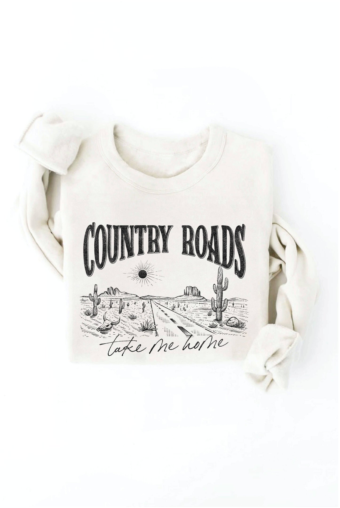 COUNTRY ROADS Graphic Sweatshirt