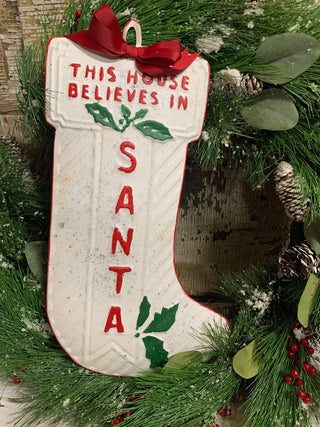 Santa's Stocking 9x15in