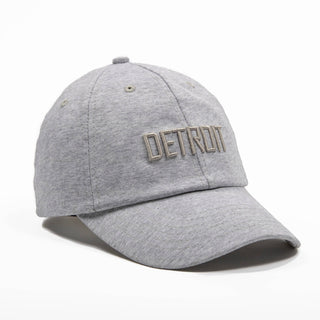 Detroit Heather Gray Jersey Baseball Cap