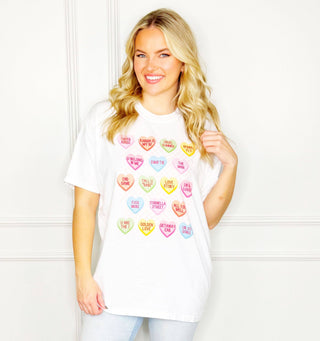 Candy Hearts Era Tee