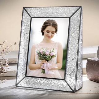 Vintage Glass Picture Frames: 5x7 Vertical